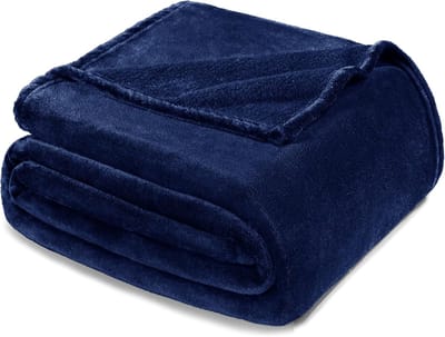 Zachte fleece fluwelen deken 230 x 230 cm - Warm en lichtgewicht dekens voor bed en bank