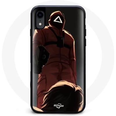 Coque - Teaser - Iphone XR - Souple - Noir - Squid Game