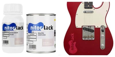 NitorLACK N167002108 NitorPOL Polyurethaanlak Dakota Red – 500 ml + 250 ml Verharder