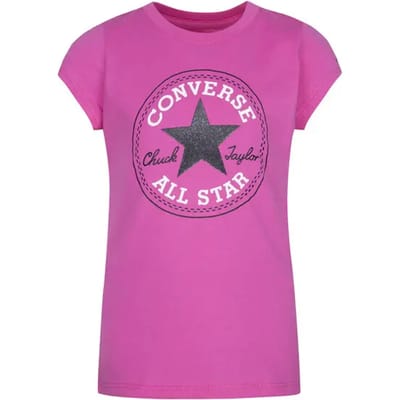 T-shirt voor babymeisjes Converse CNVG Timeless Chuck Patch