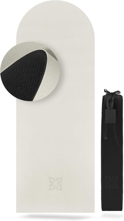 Antislip Yogamat - PU Mat met Hoge Grip & Natuurlijk Rubber - Ideaal voor Yoga, Pilates en Fitness - 190x70cm, 4mm Dikte