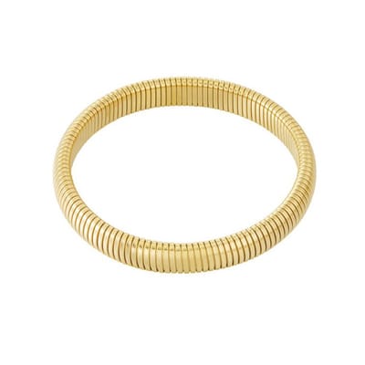 Yehwang - Armband - Elastiek - Bangle Armband - Goud - 10 mm - Musthave