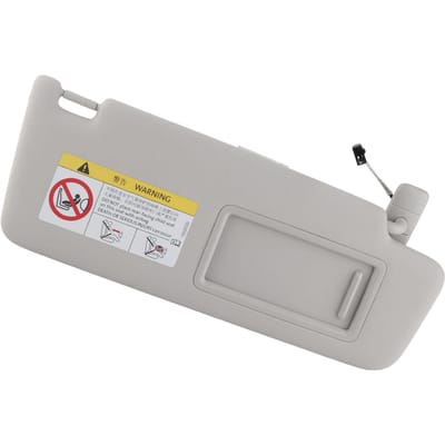 Pare-soleil intérieur de voiture avec miroir de courtoisie côté droit 5G0857552CQ Pare-soleil complet pour MK6 MK7 white