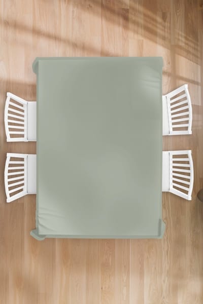 Tafelkleed - Tafellaken - 130x200 cm - Mintgroen - Effen kleur - Binnen en Buiten