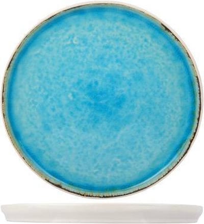Cosy&Trendy Laguna Ontbijtbord - Ø 21,5 cm - Blauw - Set-6