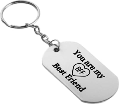 Akyol - you are my best friend sleutelhanger - Vriend - familie - cadeau - 54 x 29mm