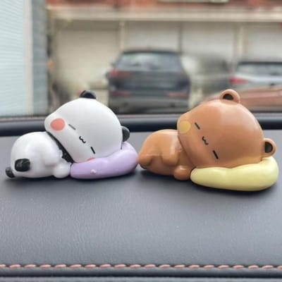 Schattige Bubu Dudu Panda Beer Figuur Speelgoed Verzamelspeelgoed Anime Accessoires Kawaii Beer Pop Ornament Huisdecoratie Verjaardag Kerstcadeau