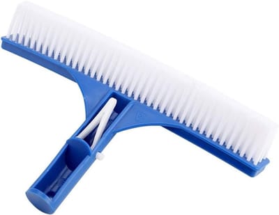 Professionele 10 inch Plastic Zwembad Borstel voor Vloer en Wand - Effectieve Reiniging van Algen en Vuil