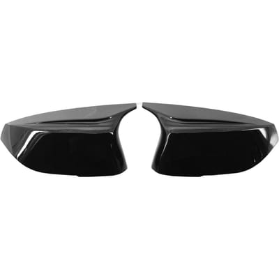 Achteruitkijkspiegelkappen Vervanging voor Nissan Infiniti Q50 Q50S Q70 2014  UP Q60 QX30 2016  UP, zwart