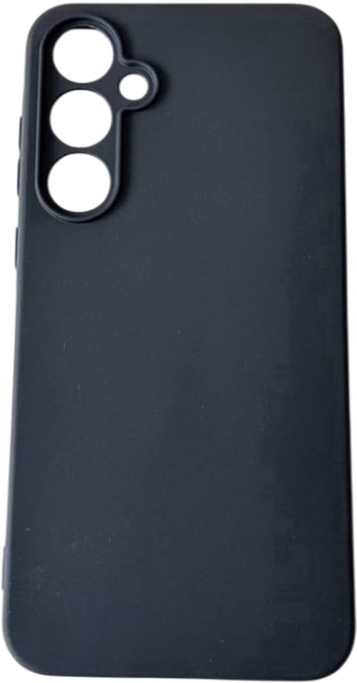 Siliconen/TPU back cover hoesje met Camera bescherming - Geschikt voor Samsung Galaxy S24 Plus & S25 Plus - Zwart