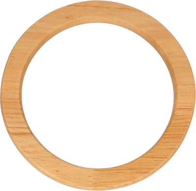 2 ronde houten silhouetten 13 cm - Artemio