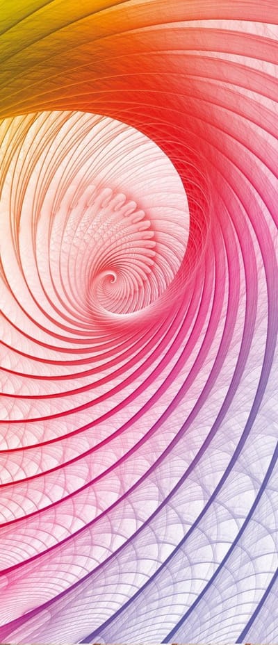 Abstract Swirl Colours Photo Wallcovering