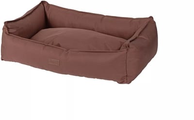 Quapas! Hondenmand - Duurzaam - Waterbestendig - Hondenbed Bruin L - 100x70x27CM