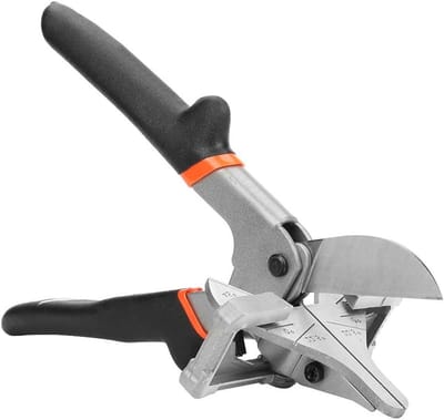Verstelbare Schuine Schaar voor Precisiewerk, 0°-135° Hoekinstelling, Handgereedschap voor Knippen en Trimmen