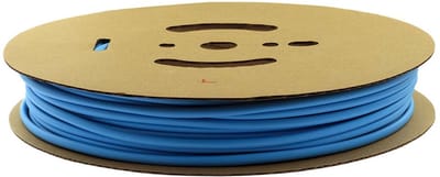 PRO-TIE® - Krimpkous 1,2-0,6 mm Felblauw Dunwandig krimpverhouding 2:1 (Rol 150 meter) - PRO-TIE