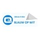 Brother TZe-243 tape blauw op wit 18mm x 8m (huismerk)