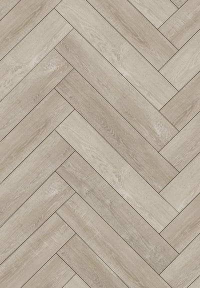 Mexen Parker vinyltegels visgraat 635 x 127 mm SPC 6,5 mm, onderlaag IPEX 1,5 mm, 4 V-Voeg, Eik - F1166-0635-127-505-4V1-01