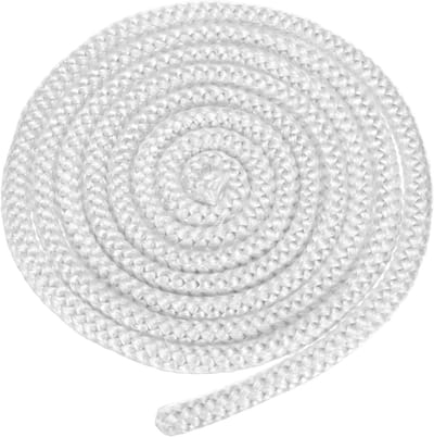 Glasvezel Kachelkoord - Pakkingstouw Oven - Afdichten Verwarming - Hoge Temperatuur Bestendig - 220 cm - Wit
