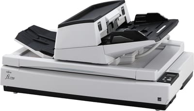 Fujitsu fi-7700 Flatbed & ADF scanner 600 x 600DPI A3 Zwart, Wit