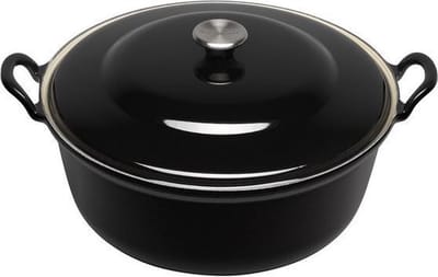 Le Creuset Faitout Braadpan - 3,9 l - Ø 28 cm - Ebbenzwart