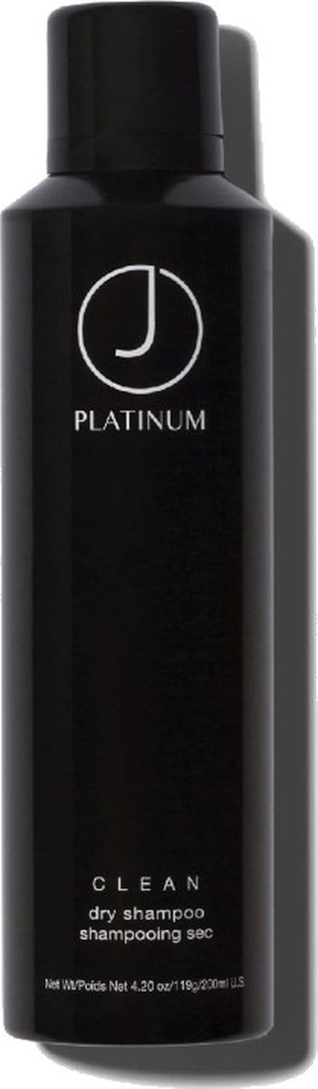 J Beverly Hills Platinum Clean Dry Shampoo 200 ml | Voor verfrissing en extra volume