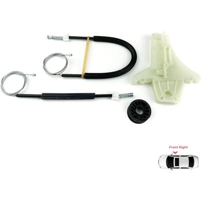 BWR5081 Kit de réparation de lève-vitre électrique Porte avant droite pour VW Amarok MK1 2H 2010-2022 4 portes Double cabine Pick-up 2H0837402