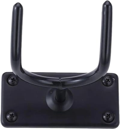 Strijkplank Muurbeugel - Hanger Opberger - Ruimte Besparen - Compact Ontwerp - 2 Stuks - Zwart