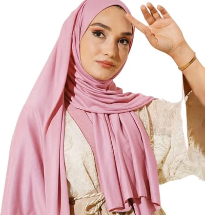 Bovista Hoofddoek - Hijab - Dames - Abaya - Sjaal - Islamitische Kleding - Moslim Kleding - Alhamdulillah - Roze