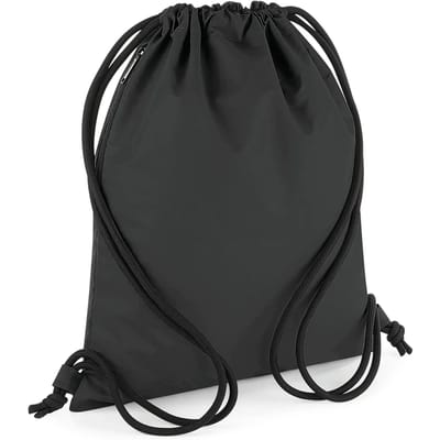 Reflective Gymsac BagBase - 11 Liter Black
