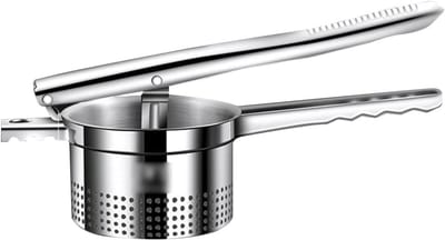Roestvrijstalen Sapcentrifuge - Handpers Fruit - Vers Sap Maken - Maximale Sapextractie - 36cm - Zilver