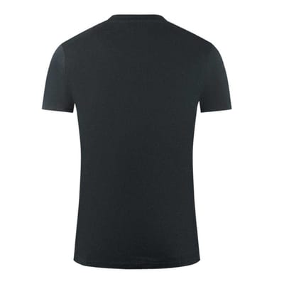 Aquascutum Heren Londen Aldis Logo T-Shirt (Zwart)