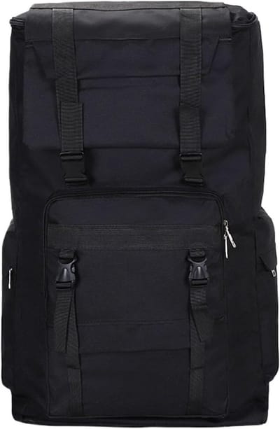 120 Liter Backpack - Outdoor - Wandelrugzak - Trekking Rugzak - Reisrugzak - Backpack Dames & Heren - Zwart