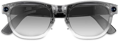Slimme Bril - Smart Glasses Camera - Handsfree Opnemen - AI Assistent Ingebouwd - 16 GB Opslag - Doorzichtig Zwart