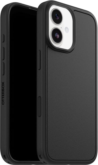 OtterBox Symmetry Clear MagSafe Camera Control Apple iPhone 17 Black Mist - black