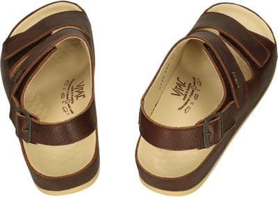 Vital -Heren - bruin donker - sandalen - maat 47