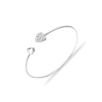 Lumici - Open Hart - Volwassenen - Armband - 17 cm