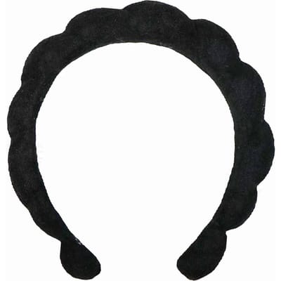 Spa-hoofdbanden voor dames Make-up Huidverzorging Hoofdband Handdoekdoek Stoffen hoofdband voor het wassen van gezicht gray