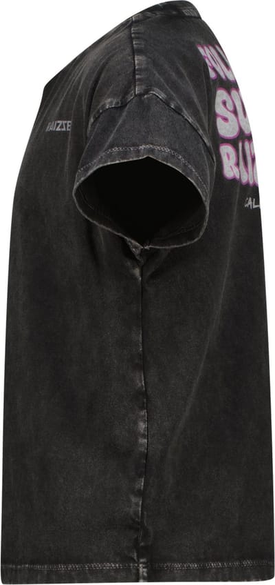 Raizzed meisjes T-shirt Kiara Washed black Comfort