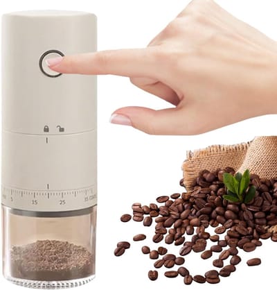 Koffiemolens - Elektrische Koffiemolen voor Thuis - 38 Fijnheidsstanden - USB Oplaadbaar - Ook voor Kruiden