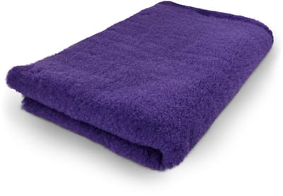Vet Bed - Royal Purple plain - Antislip Hondenmat - 150 x 100 cm - Waterafstotend - Latex Antislip - Benchmat Hond - Hondendeken - Hondenkleed - Machinewasbaar