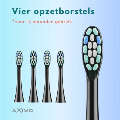 AXIMO Tandenborstel 4 stuks vervangborstel