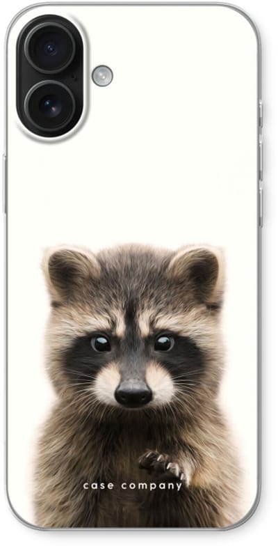 Case Company® - Hoesje geschikt voor iPhone 16 Plus hoesje - Rocco - Soft Cover Telefoonhoesje - Bescherming aan alle Kanten en Schermrand