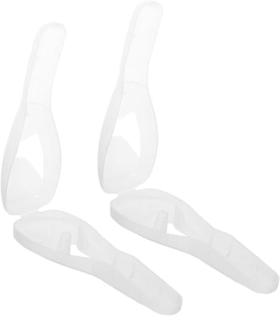 Scheermes Beschermhoes - Reisset Opbergdoos - Veilig Scheren - Speciaal Sleufontwerp - 17 x 5.7 x 3.2 cm - Transparant