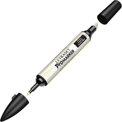 Dubbelzijdige Marker Pen IJsgrijs - Fijne en Brede Punt