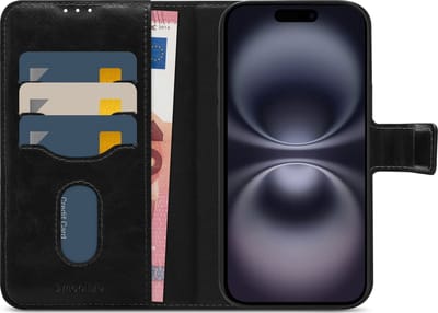 Mobilize Telefoonhoesje geschikt voor Apple iPhone 16 MagSafe Hoesje | Mobilize MagSafe Gelly Wallet Uitneembare 2in1 Bookcase Portemonnee | Geschikt voor MagSafe | Geschikt voor Draadloos Opladen met Magnetische Ring | Geschikt voor MagSafe Case -