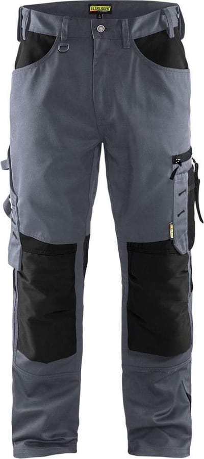 Blaklader Werkbroek 1556 grijs/zwart - maat C146
