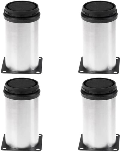 Allecto - Verstelbare Meubelvoeten - Meubelpoten - Modern Design - 4 Stuks - Sterk en Duurzaam - Voor Koffietafel en Sofa - 50x80mm