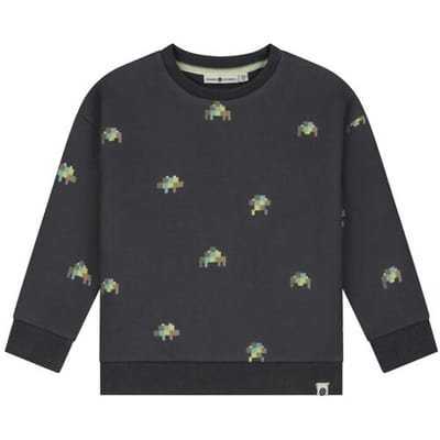 Stains & Stories peuter trui Graphite Grey 92 heren