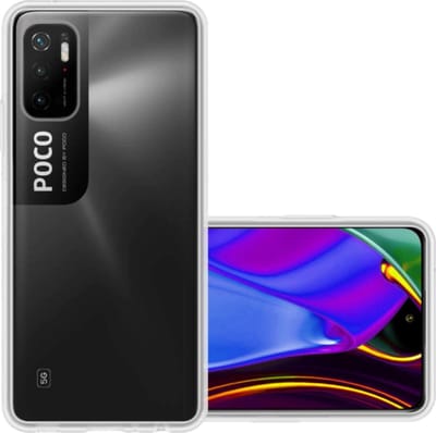 Hoesje - Geschikt voor Xiaomi Poco M3 Pro - Sterk & Shockproof - Hoes Cover - Siliconen Case - Transparant