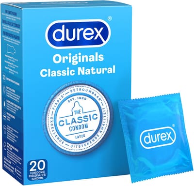 Durex Condooms Classic Natural 20st - 5 Stuks - Voordeelverpakking